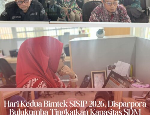 Hari Kedua Bimtek SISIP 2026, Disparpora Bulukumba Tingkatkan Kapasitas SDM Pariwisata