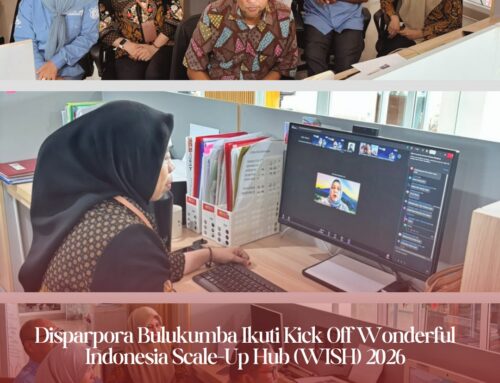 DISPARPORA BULUKUMBA IKUTI KICK OFF WONDERFUL INDONESIA SCALE-UP HUB (WISH) 2026
