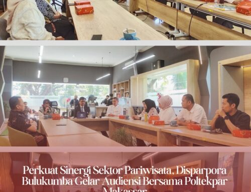 Perkuat Sinergi Sektor Pariwisata, Disparpora Bulukumba Gelar Audiensi Bersama Poltekpar Makassar