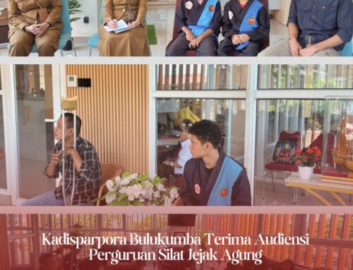 Kadisparpora Bulukumba Terima Audiensi Perguruan Silat Jejak Agung