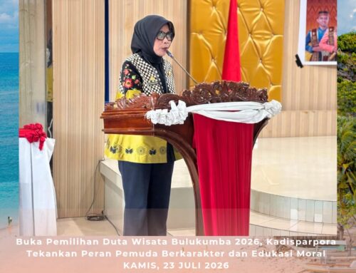 Buka Pemilihan Duta Wisata Bulukumba 2026, Kadisparpora Tekankan Peran Pemuda Berkarakter dan Edukasi Moral