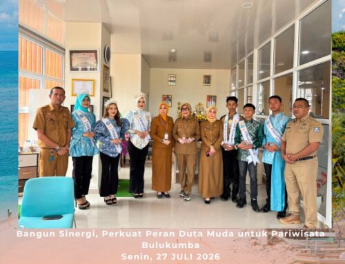 Kadisparpora Bulukumba Terima Audiensi Putera Puteri Butta Panrita Lopi 2026, Bahas Sinergi Pengembangan Pemuda dan Pariwisata Daerah