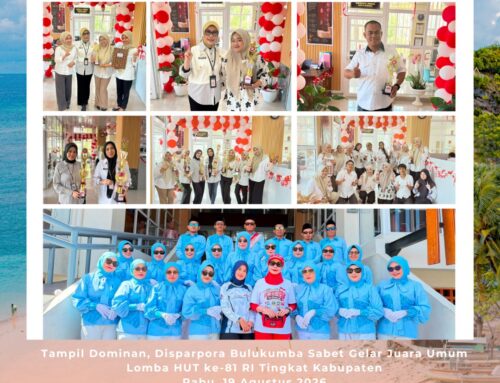 Tampil Dominan, Disparpora Bulukumba Sabet Gelar Juara Umum Lomba HUT ke-81 RI Tingkat Kabupaten