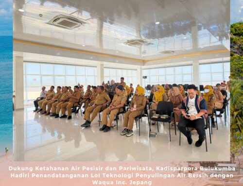 Dukung Ketahanan Air Pesisir dan Pariwisata, Kadisparpora Bulukumba Hadiri Penandatanganan LoI Teknologi Penyulingan Air Bersih dengan Waqua Inc. Jepang
