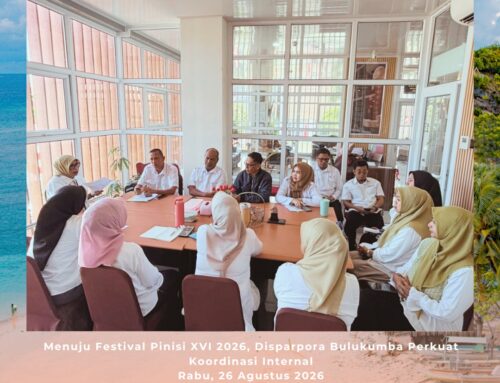 Menuju Festival Pinisi XVI 2026, Disparpora Bulukumba Perkuat Koordinasi Internal
