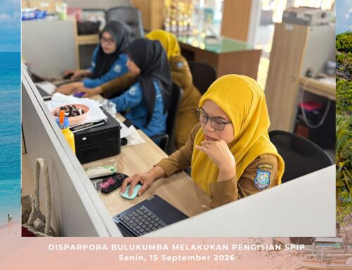 DISPARPORA BULUKUMBA MELAKUKAN PENGISIAN SPIP