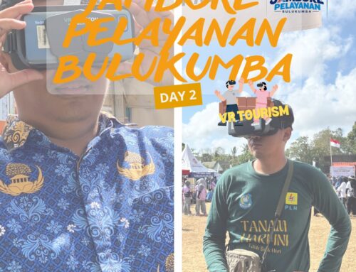 Antusiasme Memuncak di Hari Kedua Jambore Pelayanan Publik, Pengunjung Stan Disparpora Bulukumba Takjub Nikmati Wisata Lewat VR