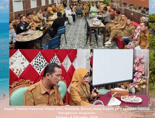 Rapat Teknis Festival Pinisi XVI, Pemkab Bulukumba Pastikan Kesiapan Setiap Rangkaian Kegiatan