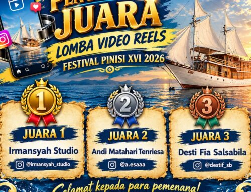 🏆 PENGUMUMAN JUARA LOMBA VIDEO REELS FESTIVAL PINISI XVI 2026! ⛵✨